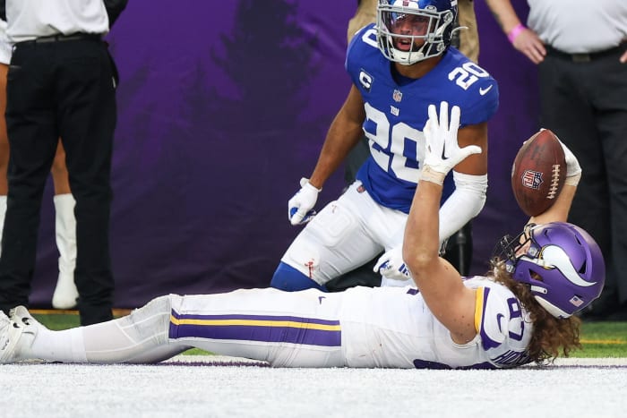 Minnesota Vikings tight end T.J. Hockenson